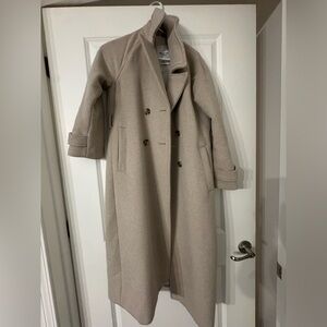 Abercrombie & Fitch Tan Coat
